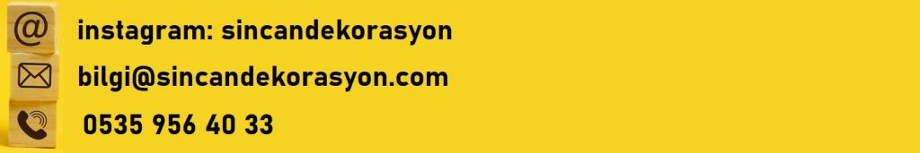 Sincan Plevne Dekorasyon